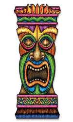 Tiki Pole Cutout