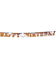 Volleyball Birthday Letter Banner