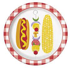 Classic BBQ Dinner Plates