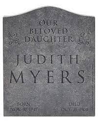 JUDITH MYERS TOMBSTONE