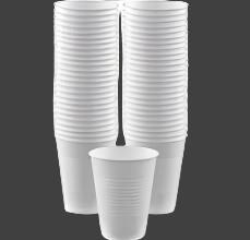 PLASTIC CUPS - WHITE 18 OZ 50PCS/PKG