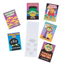 HALLOWEEN FUN & GAMES ACTIVITY BOOKS 12PCS