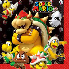 Super Mario Luncheon Napkins