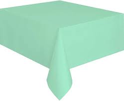 Mint Green Rectangular Tablecover