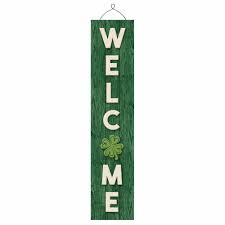 St. Patrick Welcome Sign