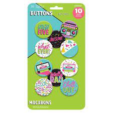 90'S ASSORTED BUTTONS
