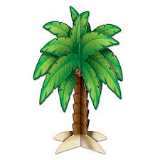 Palm Tree 3D Centerpiece