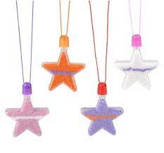 SAND ART STAR NECKLACES