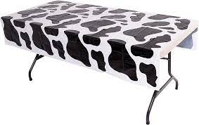 COW PRINT TABLECOVER
