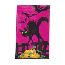 SCAREDY CAT CELLO BAGS 12PCS