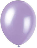 12" LATEX BALLOONS 10 COUNT 17+ COLORS