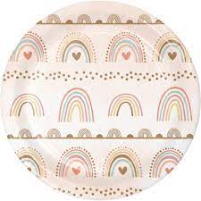 BOHO RAINBOW 7" PLATES