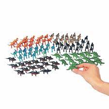 SMALL PVC DINOSAURS 96PCS