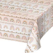 BOHO RAINBOW PAPER TABLECOVER