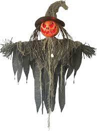 LIGHT UP HANGING SCARECROW 36"