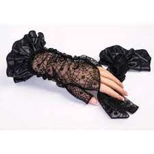 SPARKLE SPIDER WEBB GLOVES