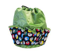 ROUND BINGO BAG - 10 POCKETS