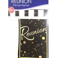 REUNION PENNANT BANNER