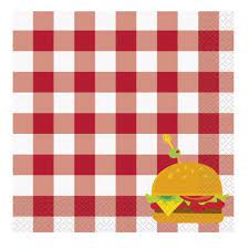 Classic BBQ Luncheon Napkins