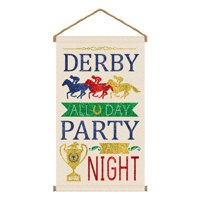 Derby Canvas Hanging Sign
