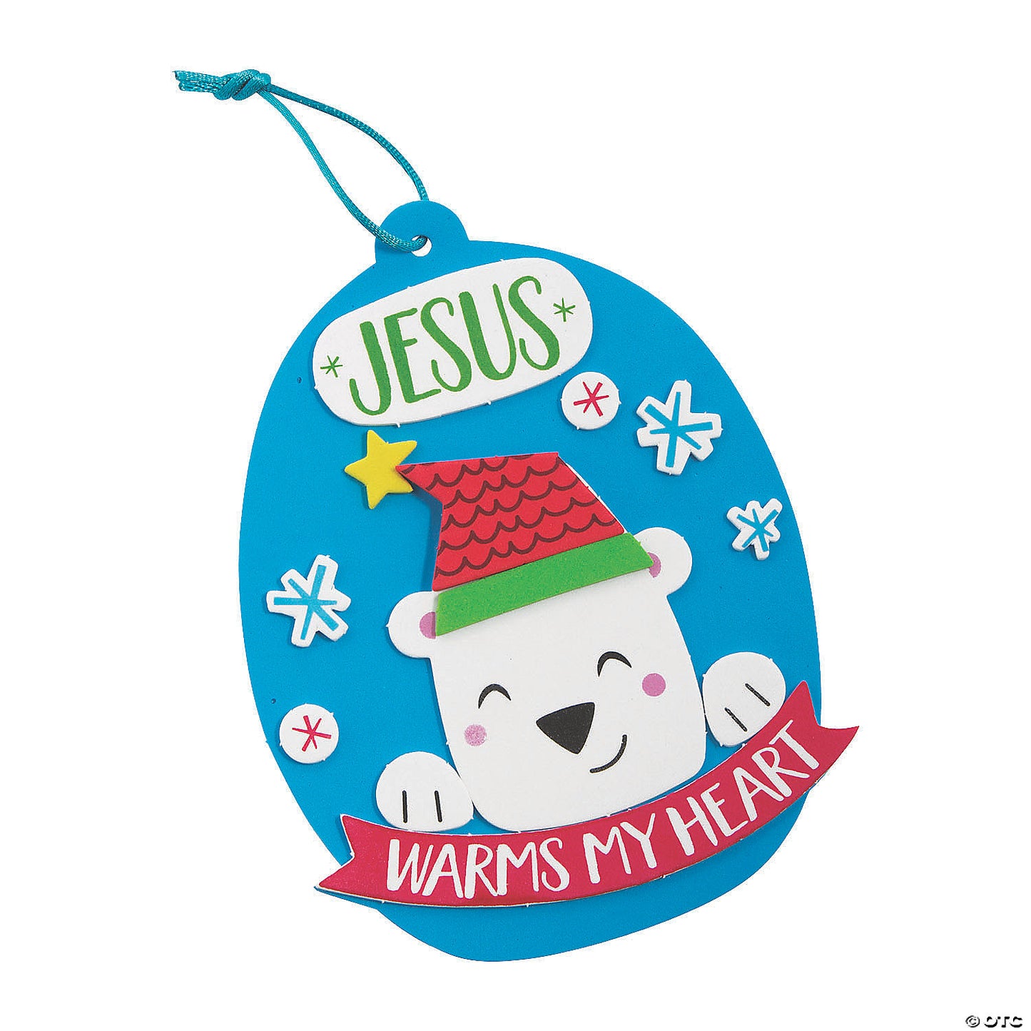 FAITH NORDIC NOEL ANIMAL ORNAMENT CRAFT KIT