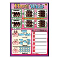 HAWG WILD PULL TAB 973 TICKETS