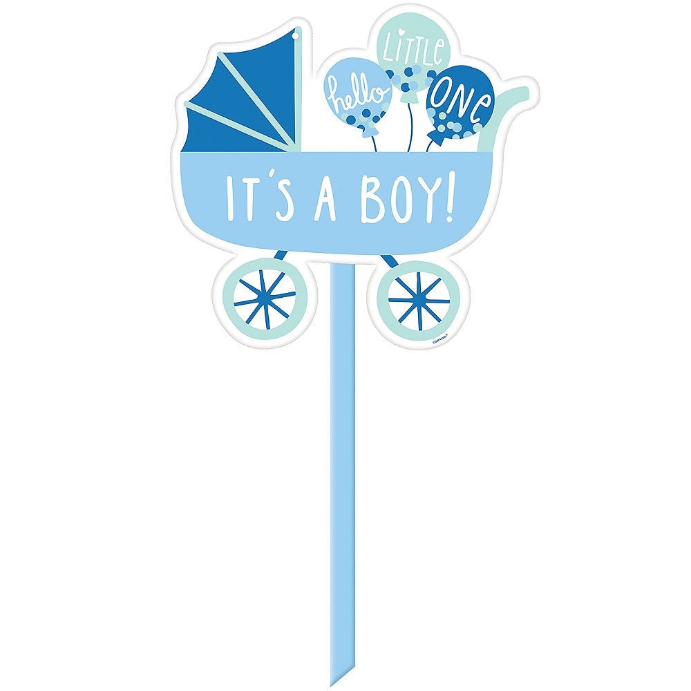ITS A BOY YARD SIGN