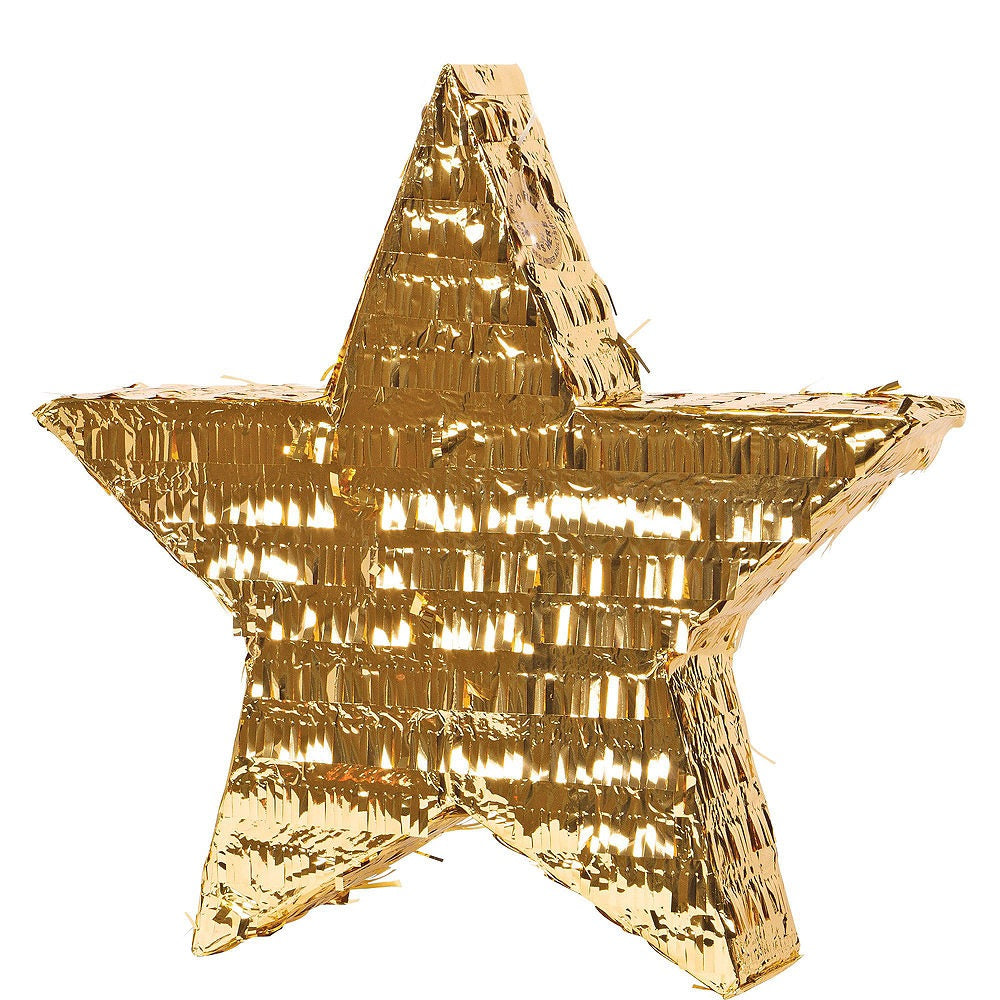 GOLD STAR PINATA - No Returns