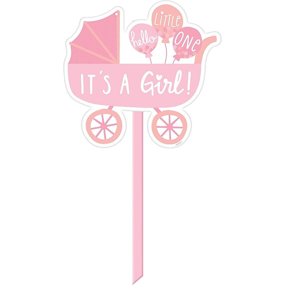 ITS A GIRL YARD SIGN