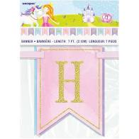 PRINCESS - HAPPY BIRTHDAY BANNER