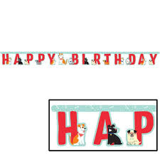 Dog Party Letter Banner