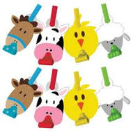 FARMHOUSE BIRTHDAY BLOWOUTS 8CT