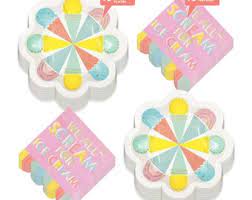 PASTEL ICE CREAM 8" PLATES