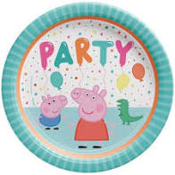 PEPPA PIG PLATES