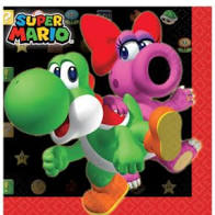 SUPER MARIO BEVERAGE NAPKINS