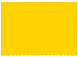 Yellow Sunshine Paper Placemats