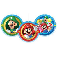 SUPER MARIO HONEYCOMB DECORATIONS
