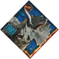 JURASSIC WORLD - BEVERAGE NAPKINS