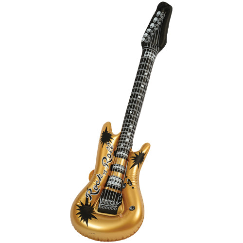 Inflatable Gold Guitar