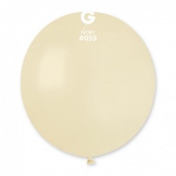 Ivory Gemar Latex Balloons- #059