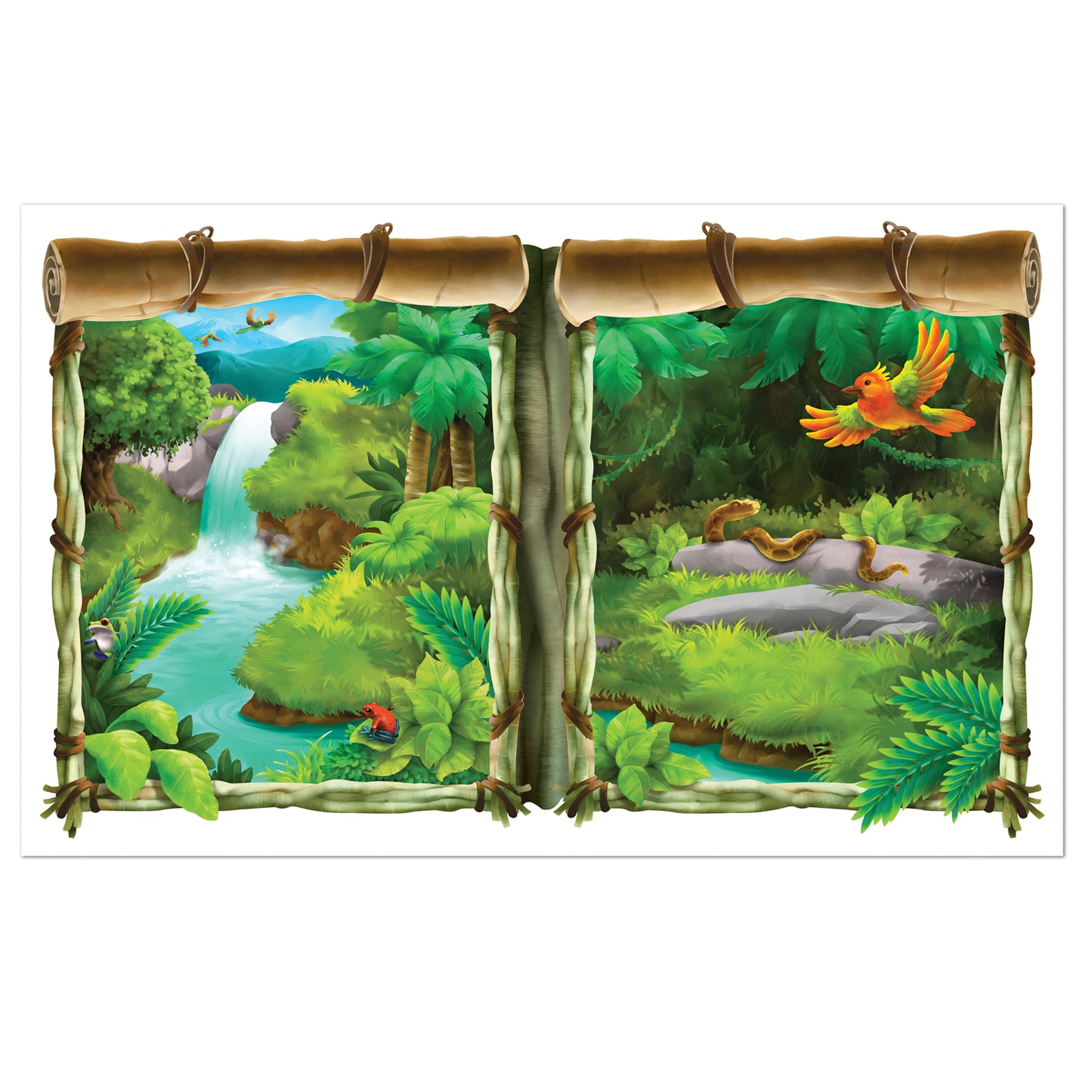 INSTA VIEW JUNGLE THEME WINDOW PROP