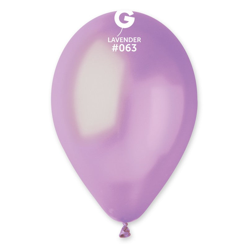 Metallic Lavender Gemar Latex Balloons- #063