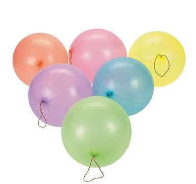 Neon Latex Punch Balls