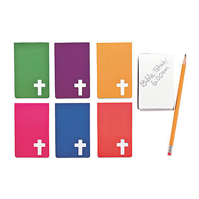 Religious Cross Notepads - 24ct.