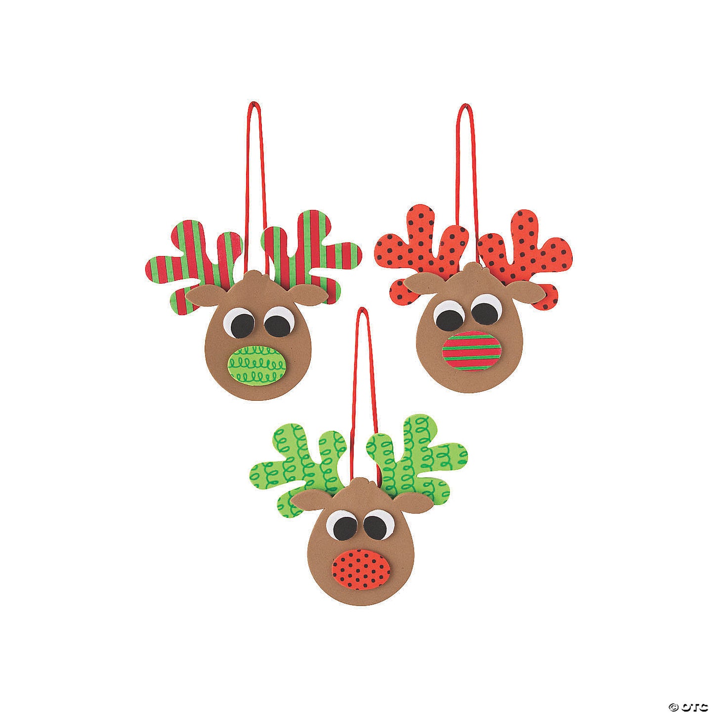 PATTERN REINDEER ORNAMENT CRAFT KIT