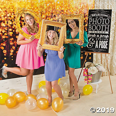 PHOTO BOOTH INSTRUCTION SIGN 15 1/2" x 29 1/2" 1PC