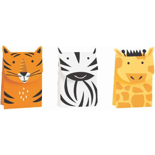 Safari Animal Treat Bags