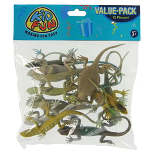 Lifelike Vinyl Lizards