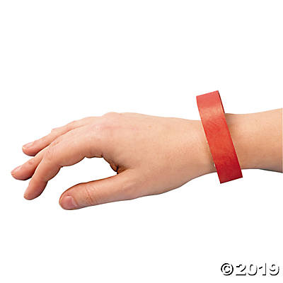 100 Count Self Adhesive Event Wristbands