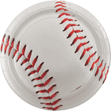 BASEBALL CAKE PLATES